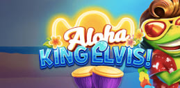 Aloha King Elvis slot logo