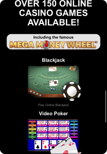 Captain Cooks mobile screen live casino