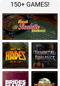 Luxury Casino mobile screen games