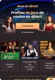 National Casino mobile screen live promotions