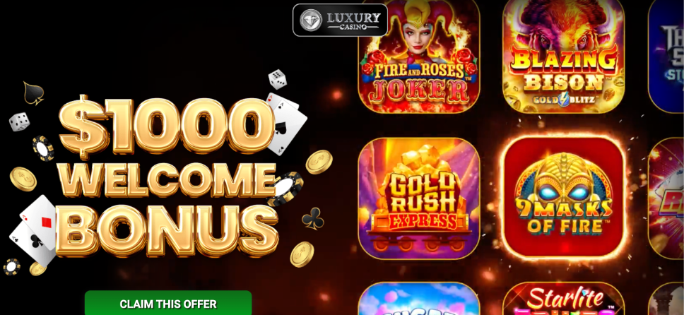 Luxury Casino screen