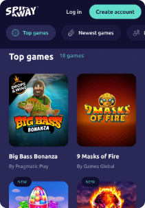 Luckydays mobile screen top games