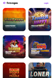 Firevegas mobile screen slots games