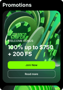 Swiper4 mobile screen promotions