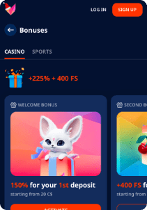 Monro casino screen bonus