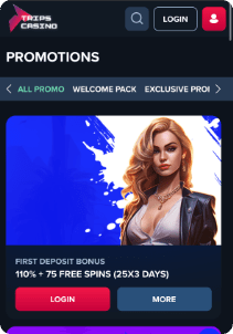 Trip casino screen promotions