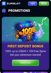 Azurslot casino screen promotions bonus