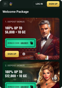 GolDex Casino Mob Screen1 bonus