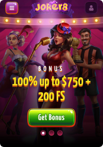 Joker8 Casino Mob Screen main page1