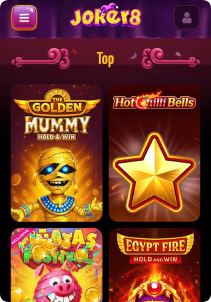 Joker8 Casino Mob Screen slots games