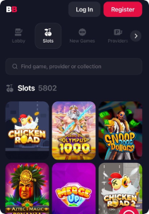 BlastBet Casino Mob Screen slots games