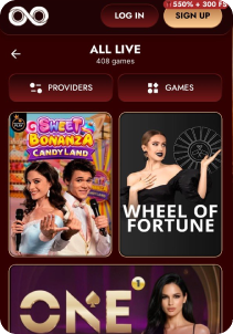 Loonie Gold casino screen3 live games