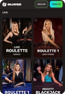 Olivercasino screen3 live games