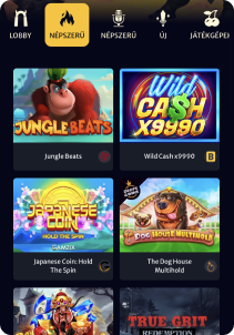 HellSpin casino mobile app screen