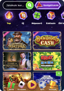 Wazamba Casino mobile app screenshot