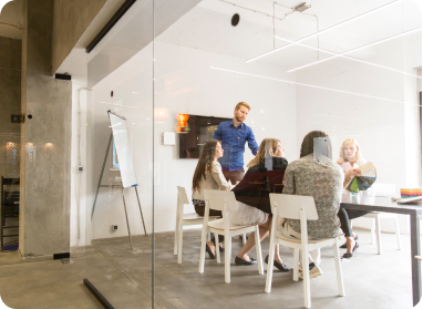 Casino RIX team in office photo