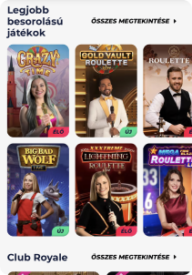 Greatwin casino mobile screen live games