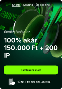 Swiper Casino mobile screen welcome bonus