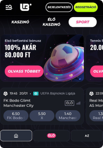 Lunubet Casino mobile screen sports