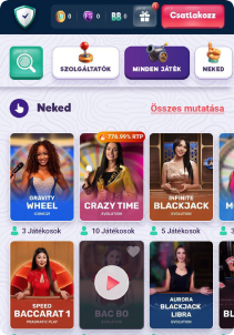 SafeCasino Mob Screen live games