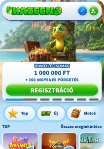 Kazeeno casino screen1 welcome bonus