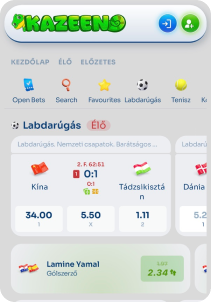 Kazeeno casino screen3 sports games
