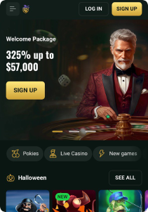 GolDex casino mob screen mane page