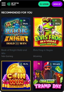 Granawin casino mob screen slots games