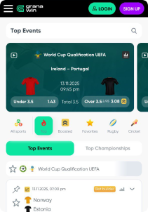 Granawin casino mob screen sports