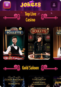 Joker8 casino mob screen live games