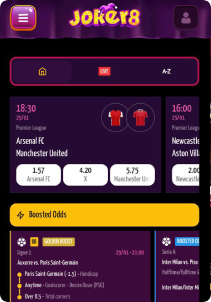 Joker8 casino mob screen sports