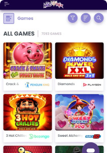 Madnix casino mob screen slots games