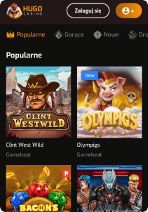 Hugo casino mobile screen slots games
