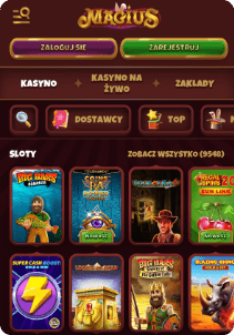 Magius casino mobile screen slots games