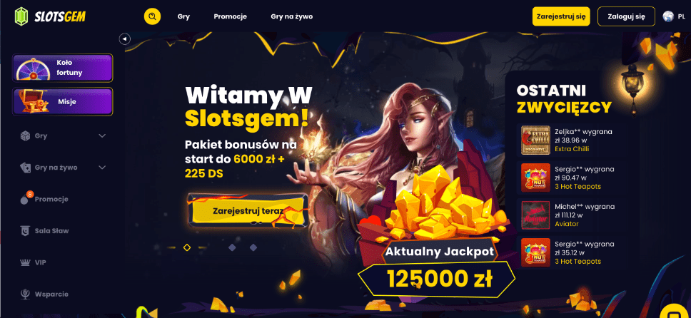 slotsgem screen