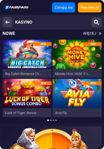 FairParii mobile screen slots games