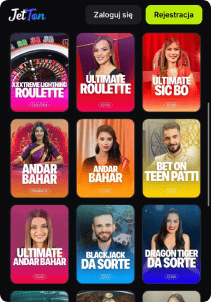 JetTon casino mobile screen live games