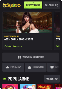 AvoCasino Casino mobile screen maine page