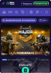 WinAirlines Casino mobile screen esports