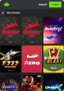 WilderBet Casino mobile screen crash games