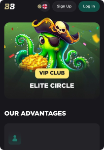 Belabet Casino mobile screen vip club