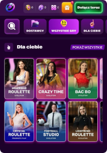 Slotrave Casino mobile screen live games