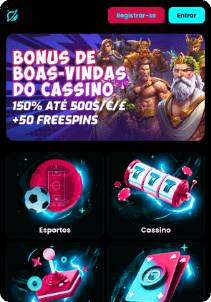 Cosmobet Casino mobile screen main page