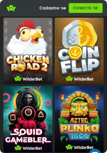 WilderBet Casino mobile screen slots games