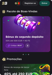 Belabet Casino mobile screen promotions