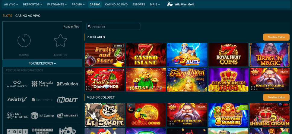 coldbet screen