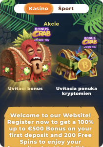 Wazamba casino mobile screen bonus