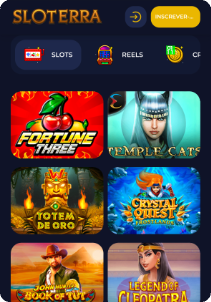 Sloterra casino mobile screen slots games