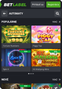 Betlabel casino mobile screen slots games