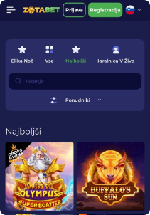 SpinBara casino mobile screen slots games